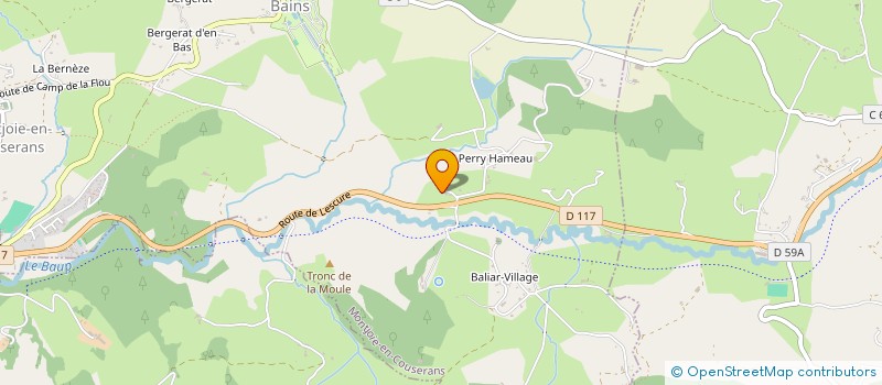 localisation de l'entreprise LEONEL PINTO SERVICES A LA PERSONNE à MONTJOIE-EN-COUSERANS