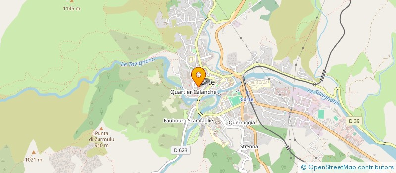 localisation de l'entreprise LEONELLI MF ET LEONELLI T à CORTE