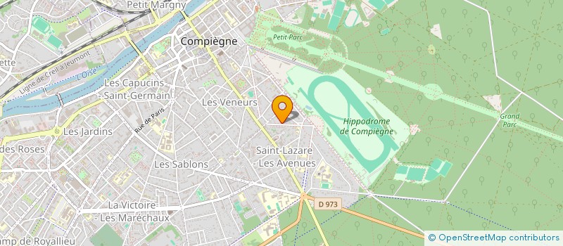 localisation de l'entreprise LEONESSA  COMPIEGNE