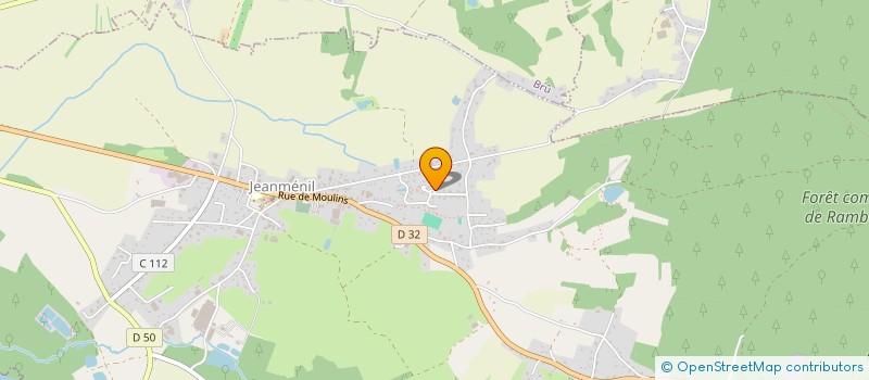 localisation de l'entreprise LEONETTI  JEANMENIL