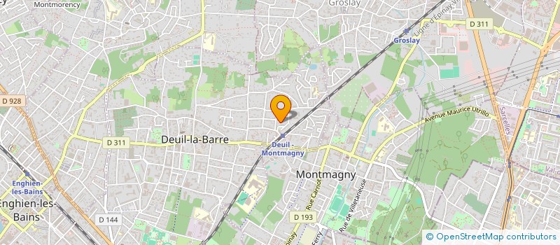 localisation de l'entreprise LEONI NERI  DEUIL-LA-BARRE