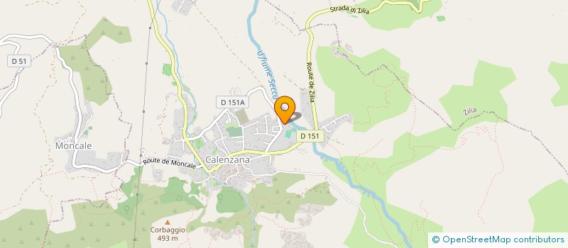 localisation de l'entreprise LEONIDAS ASSOCIATES FRANCE à CALENZANA