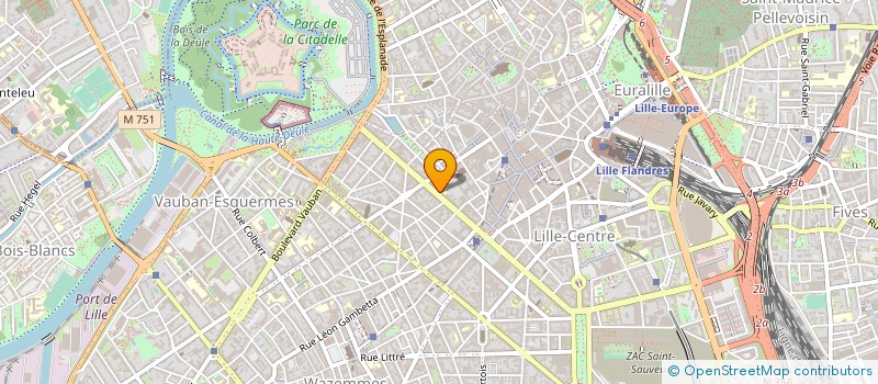 localisation de l'entreprise LEONIDES à LILLE