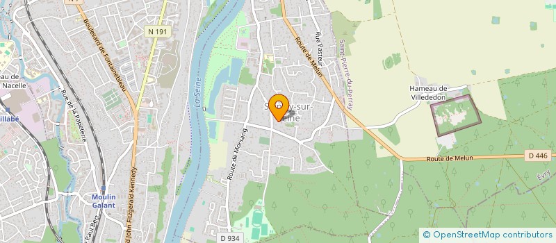localisation de l'entreprise LEONIE à SAINTRY-SUR-SEINE