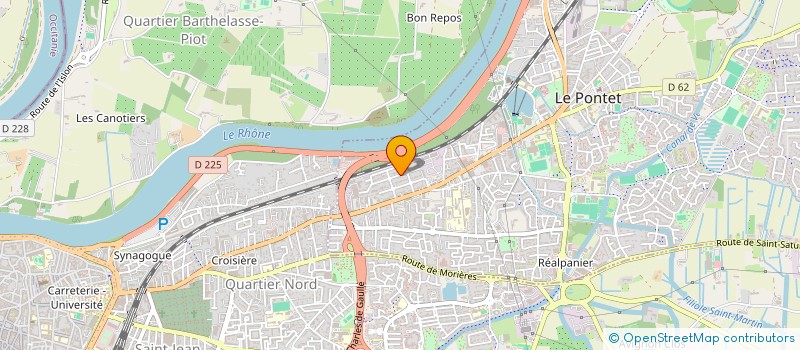 localisation de l'entreprise LEONIE  LE PONTET