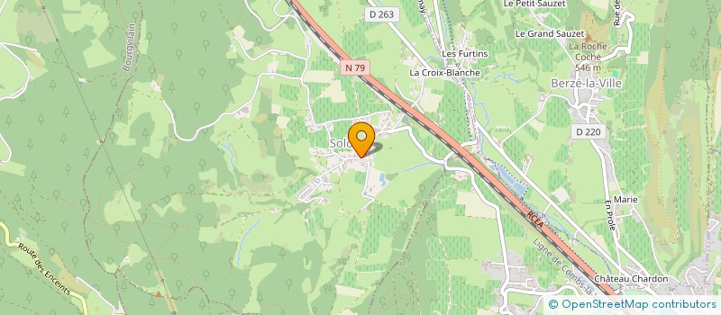 localisation de l'entreprise LEONIE  FUISSE