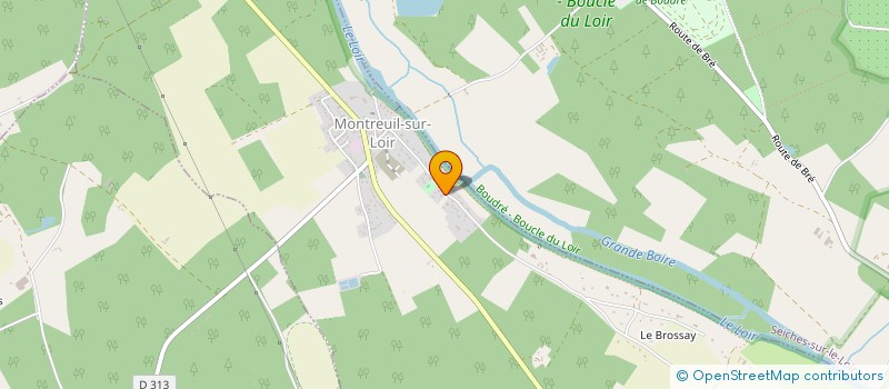 localisation de l'entreprise LEONIE  MONTREUIL-SUR-LOIR