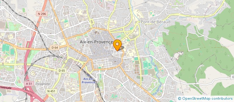 localisation de l'entreprise LEONIE NEGOCE  AIX-EN-PROVENCE