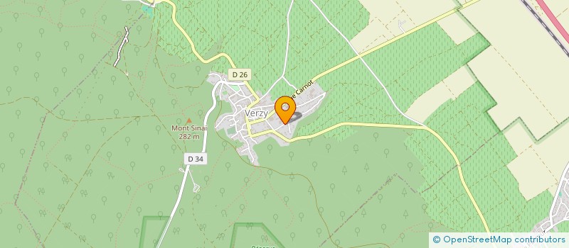 localisation de l'entreprise LEONIEL  VERZY