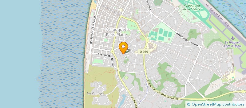 localisation de l'entreprise LEONINE à LE TOUQUET-PARIS-PLAGE