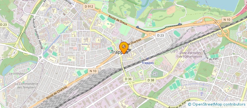 localisation de l'entreprise LEONIQUE  TRAPPES