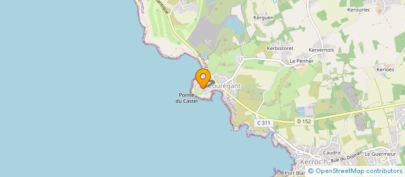 localisation de l'entreprise LEONLINA  LORIENT