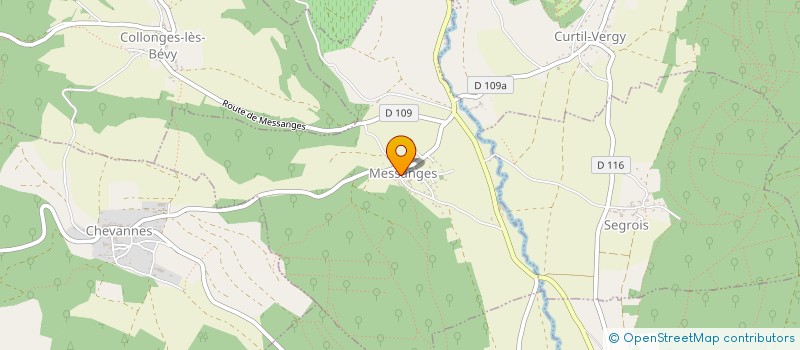 localisation de l'entreprise LEONO à MESSANGES
