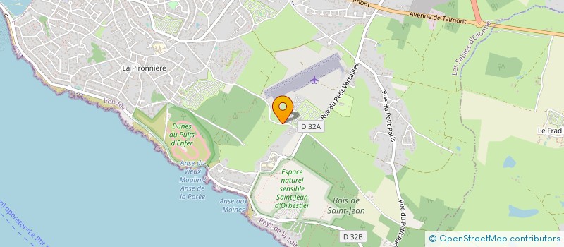 localisation de l'entreprise LEONOA à LES SABLES D'OLONNE