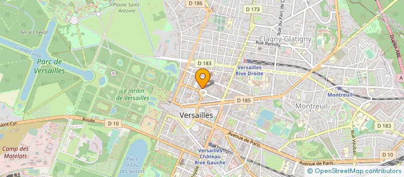 localisation de l'entreprise LEONOR AND CO  VERSAILLES