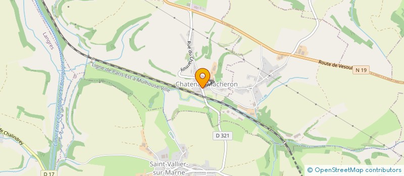 localisation de l'entreprise LEONORA à VOISINES