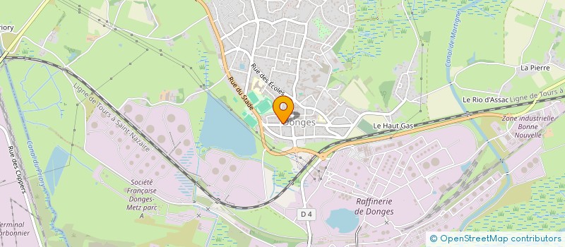 localisation de l'entreprise LEONORE  DONGES