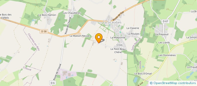 localisation de l'entreprise LEONSUN  CHAUMES-EN-RETZ