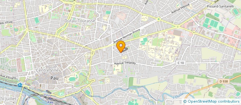 localisation de l'entreprise LEONT à PAU