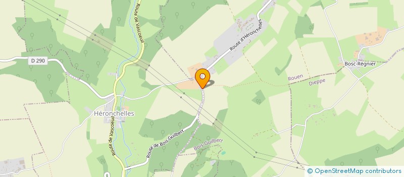 localisation de l'entreprise LEOP'RAID HUMANITAIRE  HERONCHELLES