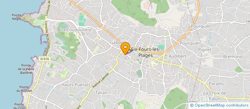 localisation de l'entreprise LEOPARD ASSURANCE  SIX-FOURS-LES-PLAGES