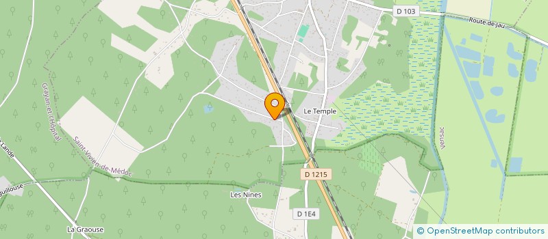 localisation de l'entreprise LEOPARD IMMO  SAINT-VIVIEN-DE-MEDOC