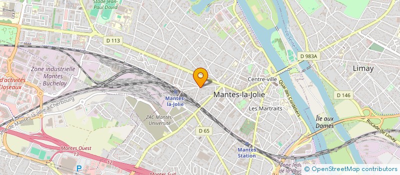 localisation de l'entreprise LEOPARDI  MANTES-LA-JOLIE