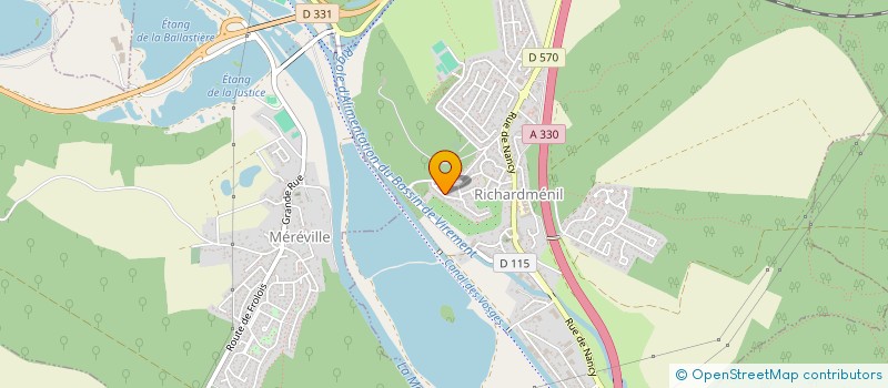 localisation de l'entreprise LEOPAULTRI ALPHA  RICHARDMENIL