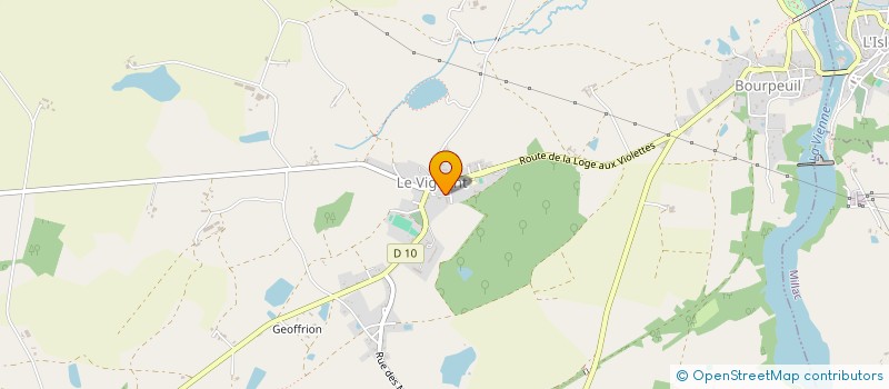localisation de l'entreprise LEOPOLD  LE VIGEANT