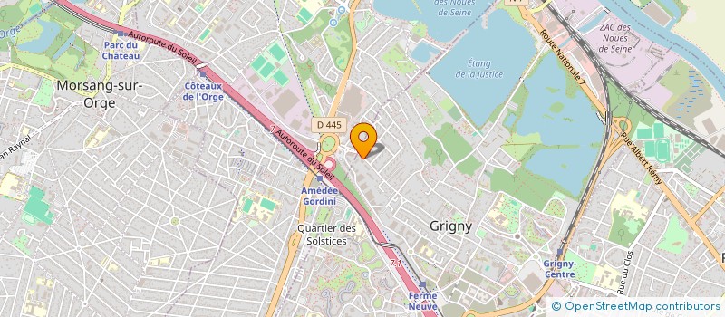 localisation de l'entreprise LEOPOLDIE à GRIGNY