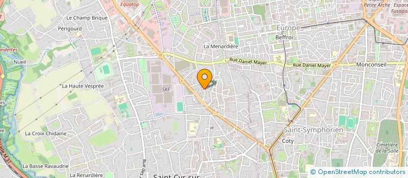 localisation de l'entreprise LEOR  SAINT-CYR-SUR-LOIRE