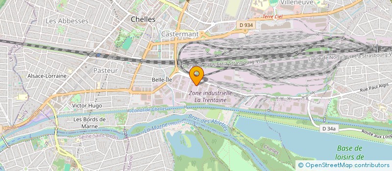 localisation de l'entreprise LEORDEAN CONCEPT SERVICE INSTALLATION à CHELLES