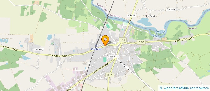 localisation de l'entreprise LEORE à CHABRIS