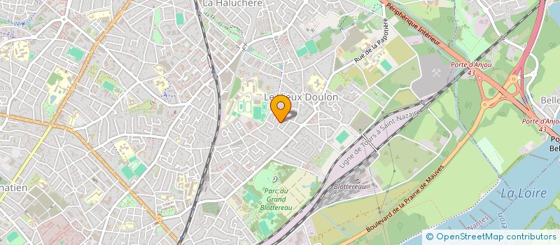 localisation de l'entreprise LEOREL à NANTES