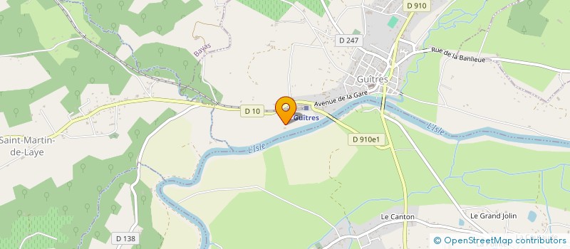localisation de l'entreprise LEOREM à GUITRES