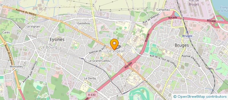 localisation de l'entreprise LEOREM CREATIVE à EYSINES
