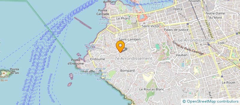 localisation de l'entreprise LEOS  MARSEILLE