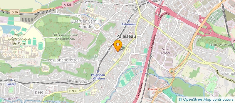 localisation de l'entreprise LEOS JANACEK à PALAISEAU