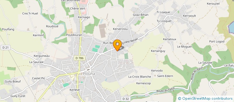 localisation de l'entreprise LEOSCAR  PLOUHA