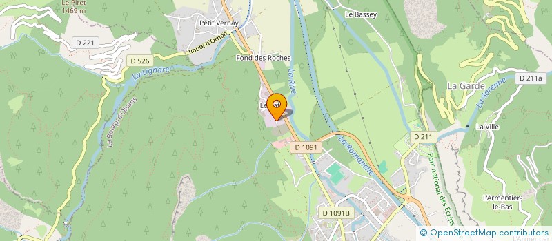 localisation de l'entreprise LEOSKY à LES DEUX ALPES