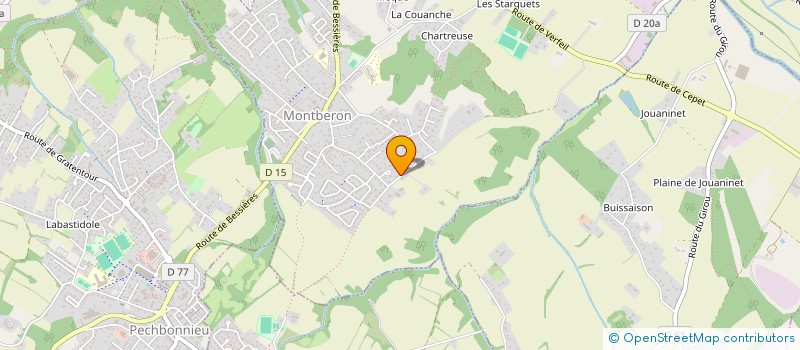 localisation de l'entreprise LEOSYL  MONTBERON