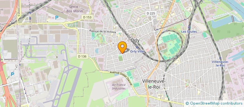 localisation de l'entreprise LEOTEC  ORLY