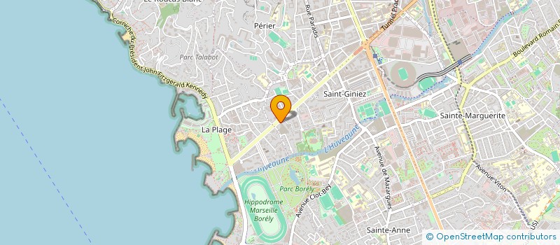 localisation de l'entreprise LEOTIA à MARSEILLE