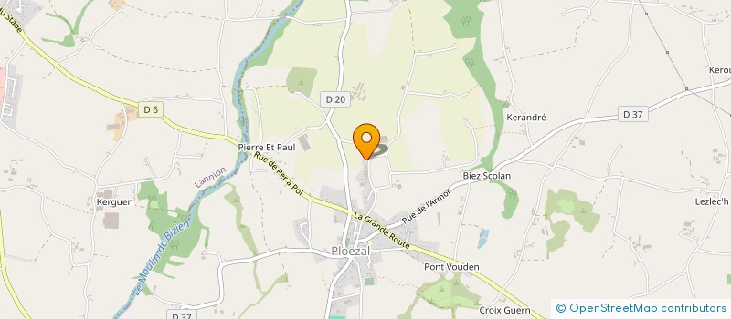 localisation de l'entreprise LEOTINE à SAINT-CLET