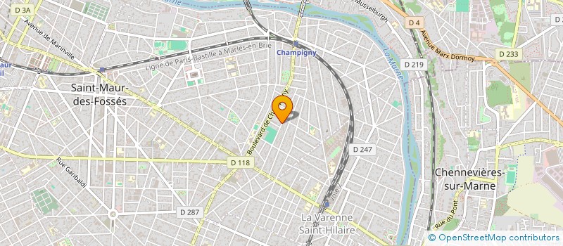 localisation de l'entreprise LEOTIS à SAINT-MAUR-DES-FOSSES