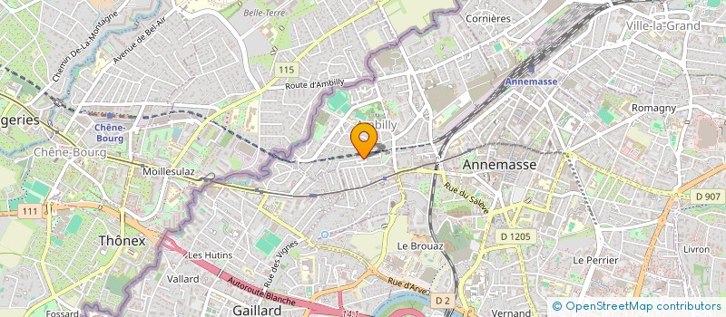 localisation de l'entreprise LEOTON  AMBILLY