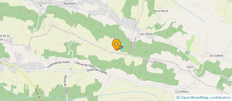 localisation de l'entreprise LEOTOT ZINGUERIE PLOMBERIE  SALAGNON