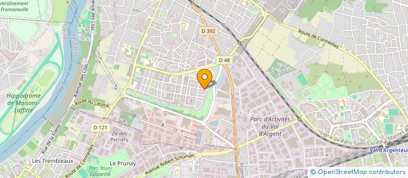 localisation de l'entreprise LEOUEB IMMO  CORMEILLES-EN-PARISIS