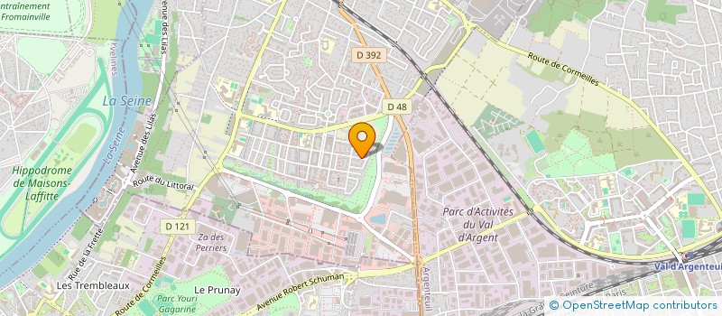 localisation de l'entreprise LEOUEB INFORMATIQUE  CORMEILLES-EN-PARISIS