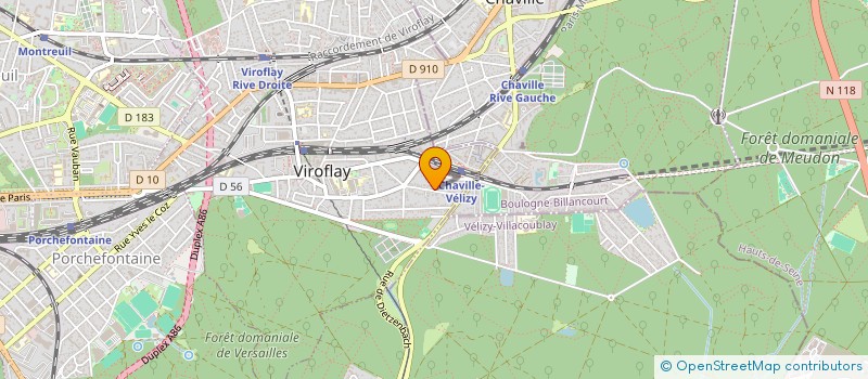 localisation de l'entreprise LEOUEDI  VIROFLAY